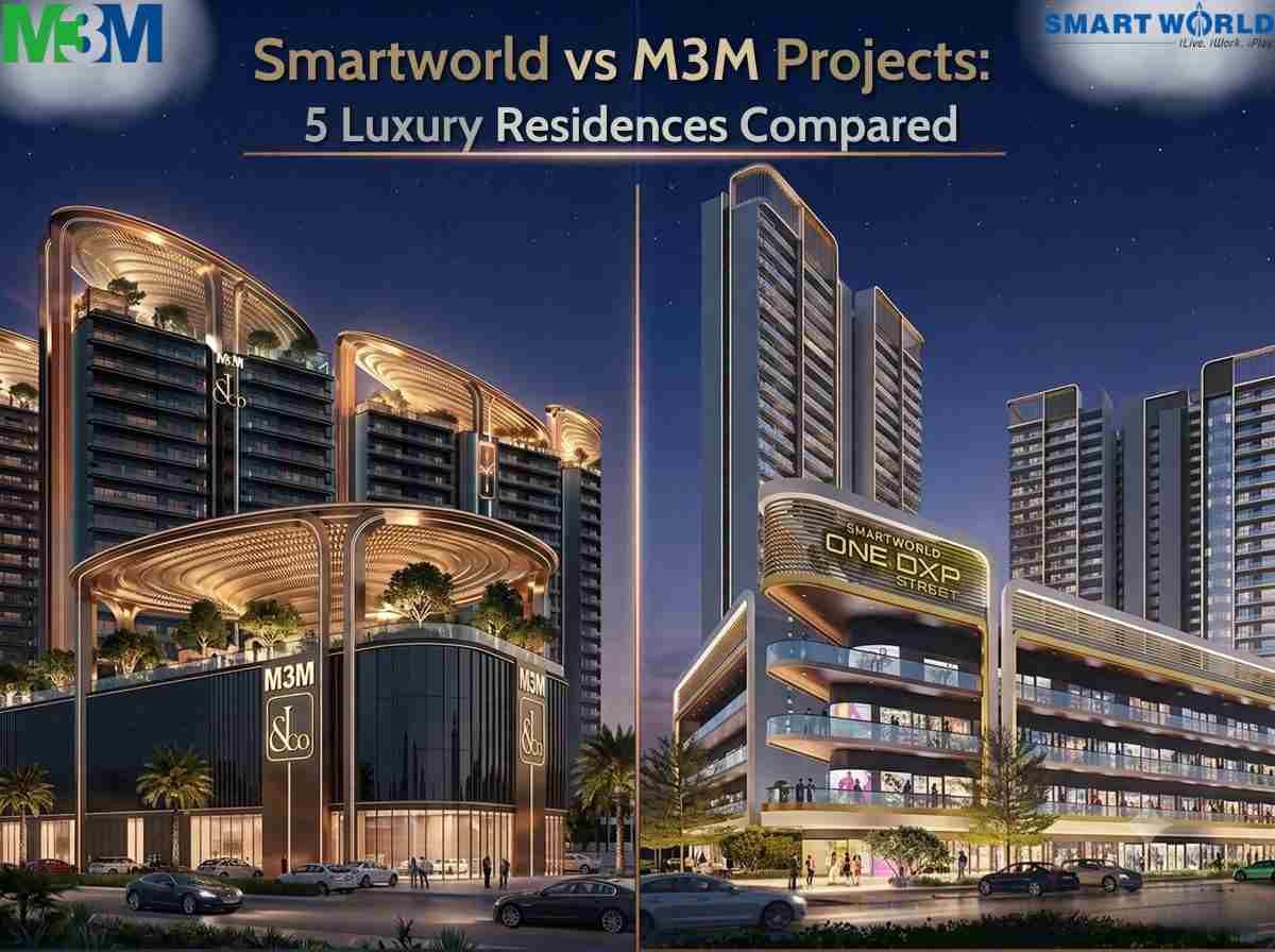 Smartworld vs M3M Projects: 5 Luxury Residences Compared