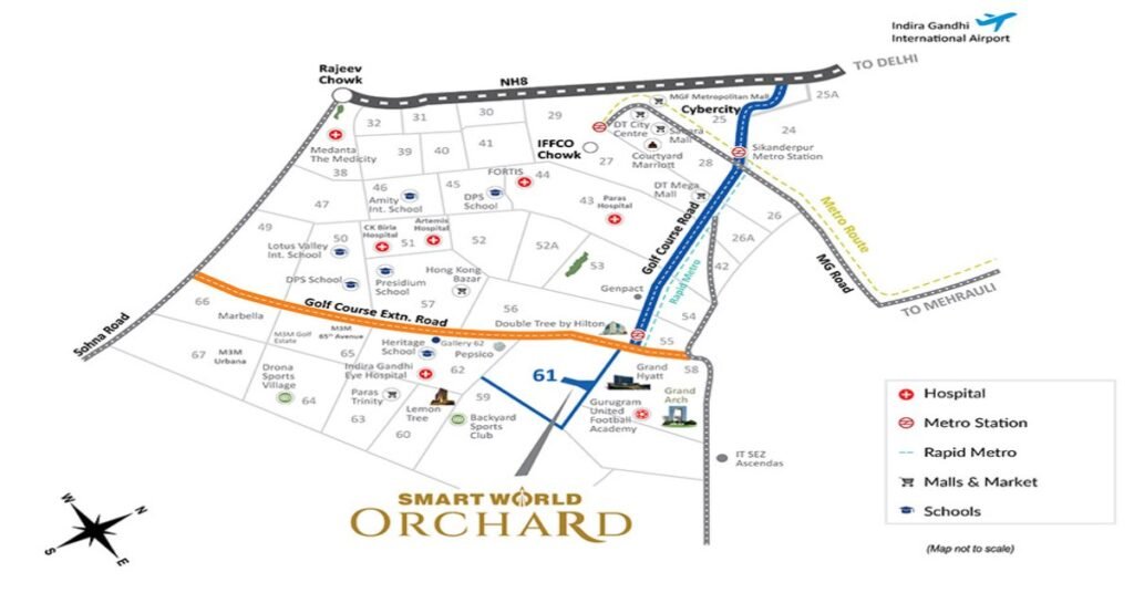 Smartworld Orchard Sector 61 Gurgaon