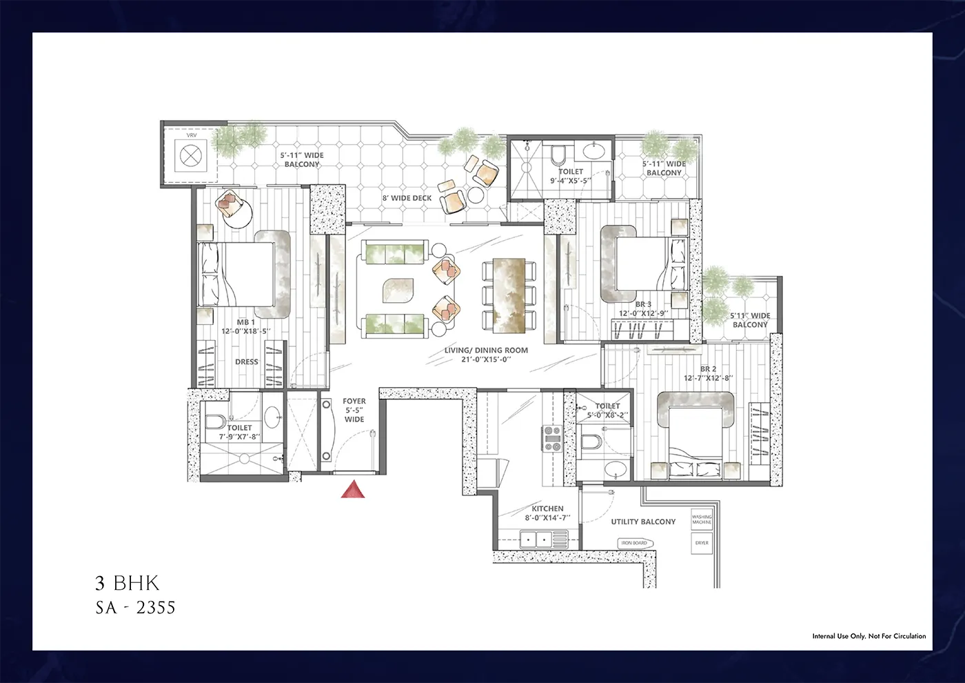 Smartworld Sky Arc Floor Plan