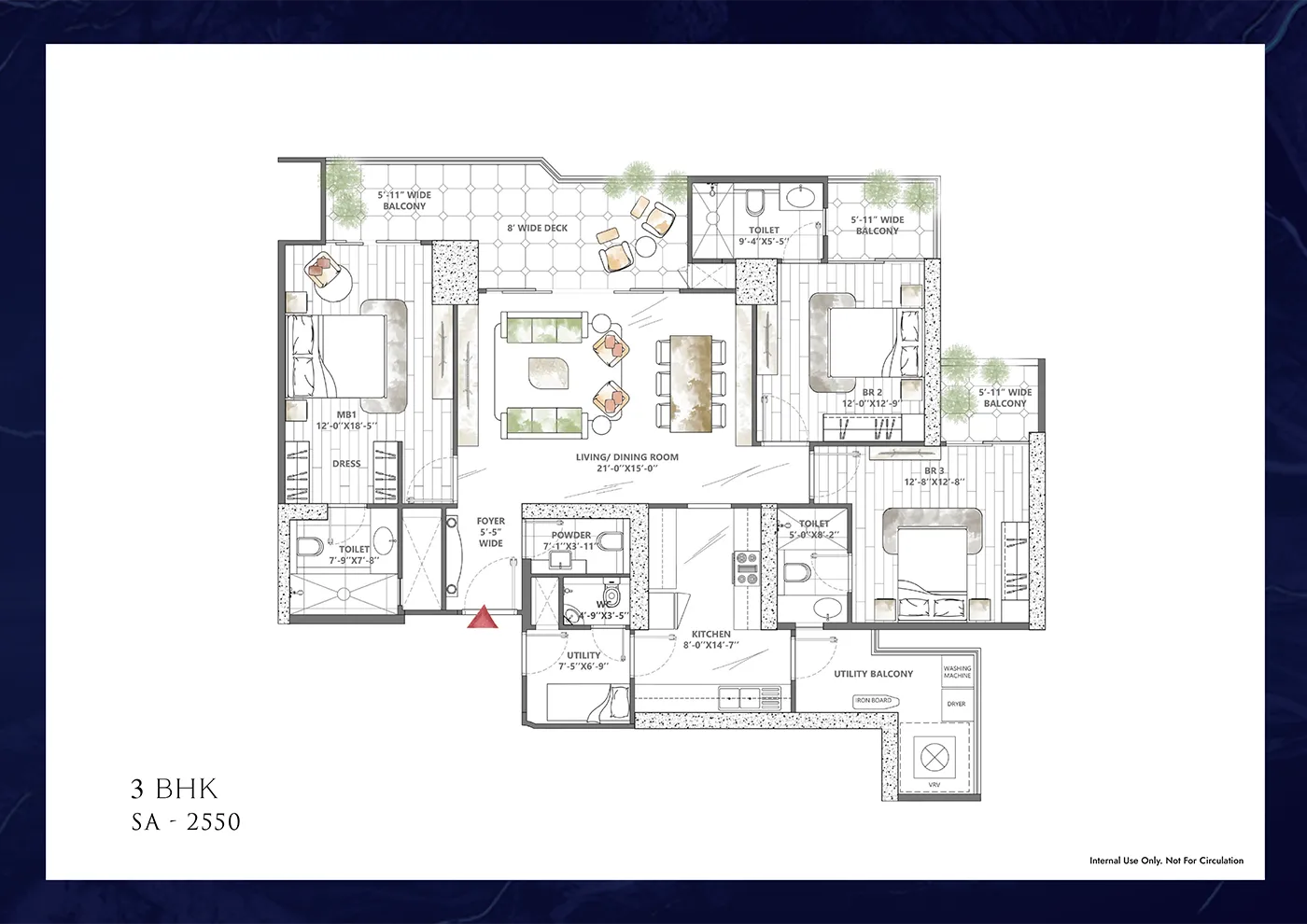 Smartworld Sky Arc Floor Plan