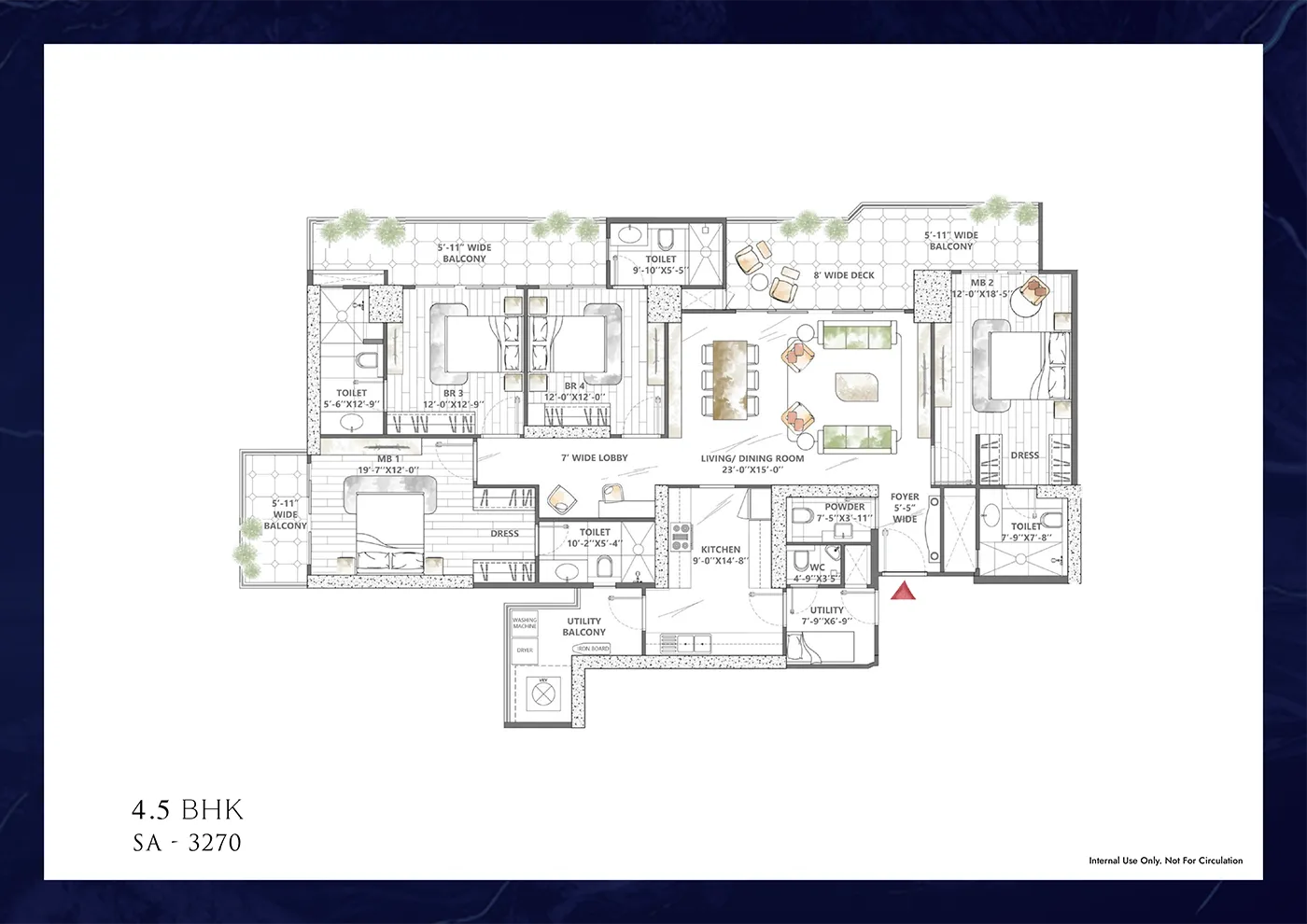 Smartworld Sky Arc Floor Plan